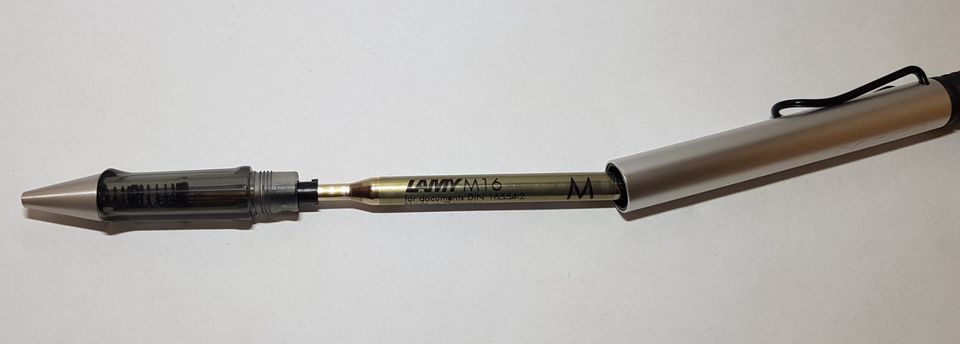 Lamy Kugelschreiber M225 silber AL-star in Thomasburg