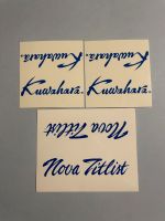 BMX Kuwahara Nova Titlist Aufkleber /Kuwahara decals sticker NOS Bayern - Augsburg Vorschau