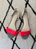 Sandalen H&M Schuhe pink grau Größe 36 Bayern - Bayreuth Vorschau