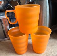 Tupperware 3 junge Welle Becher orange Henkel Hessen - Hanau Vorschau