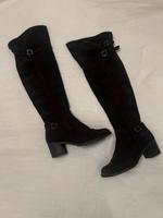 UNISA Damen Stiefel Overknees 37 Wildleder Leder braun Absatz München - Schwabing-Freimann Vorschau