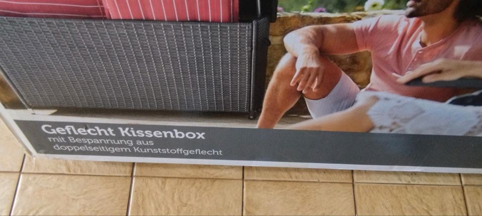 Kunststoffgeflecht Kissenbox in Ausleben