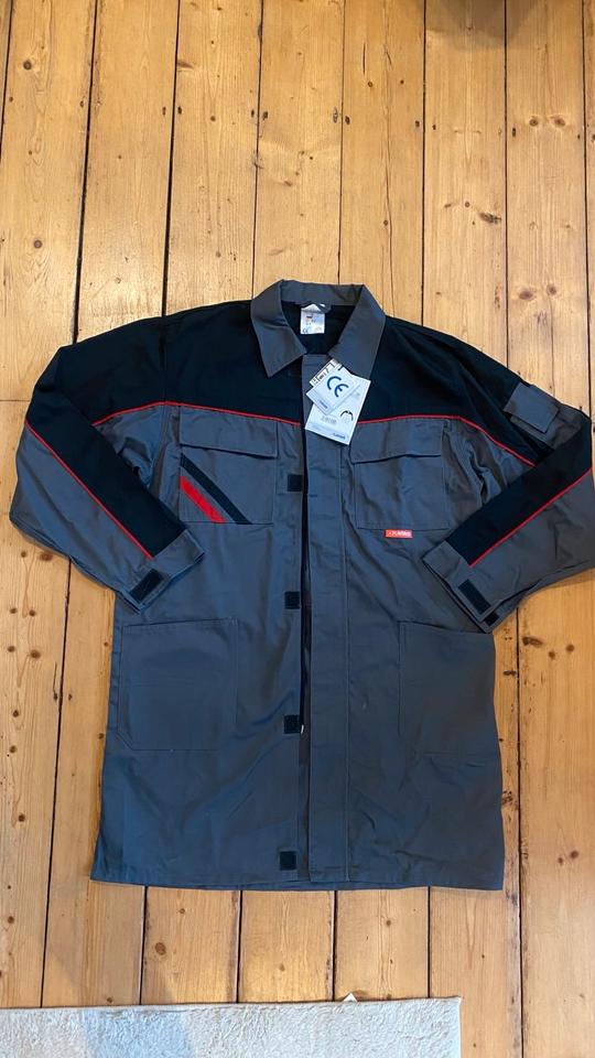 Planam Highline Berufsmantel Gr. 52 grau schwarz rot NEU in Mönchengladbach