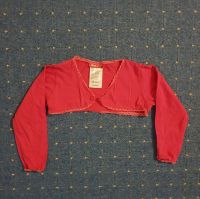 Langarm Bolero einfarbig pink mit Spitze Größe 104 Bremen - Vegesack Vorschau