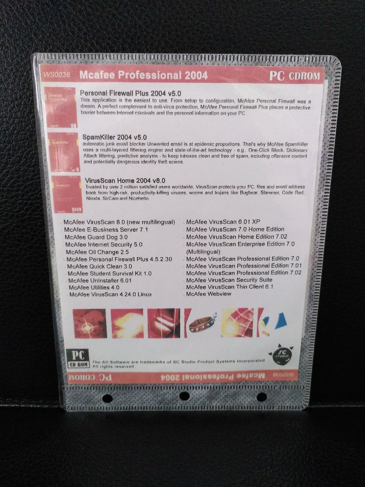 McAfee Professional 2004 v8.0 CDROM in Aachen