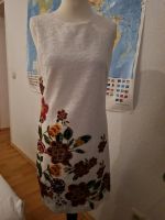 DESIGUAL schönes Kleid Lochmuster weiß/bunt Blumendesign  Gr.42 Hessen - Bad Homburg Vorschau