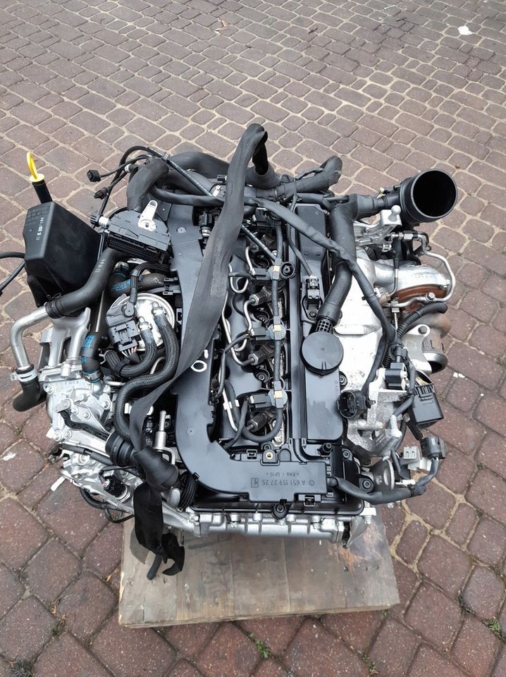 Motor Mercedes V250 2.2 CDI 651.950 651950 163/190PS komplett in Waldalgesheim