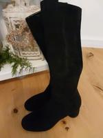 Elegante Stiefel von Sante, wie neu, Velourleder Hessen - Hofbieber Vorschau
