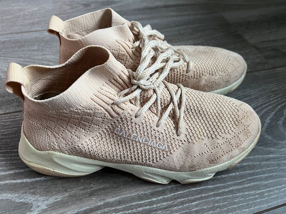 Damen Sneaker Stoff beige Gr. 39 in Uder