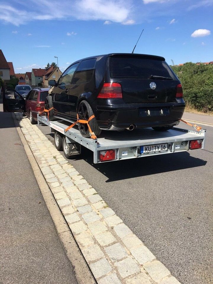 Autotransporter Autoanhänger mieten leihen vermieten Vermietung in Neudrossenfeld