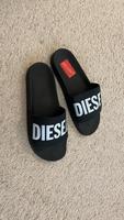 Diesel Herren Badeschuhe Hausschuhe Sandalen Schwarz, Gr. 42 Wandsbek - Hamburg Hummelsbüttel  Vorschau