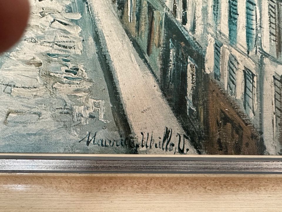 Kunstdruck von Utrillo „Montmatre“ in Gerolsheim