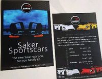 Prospekt Saker Rennwagen Sportscars Sachsen - Frohburg Vorschau