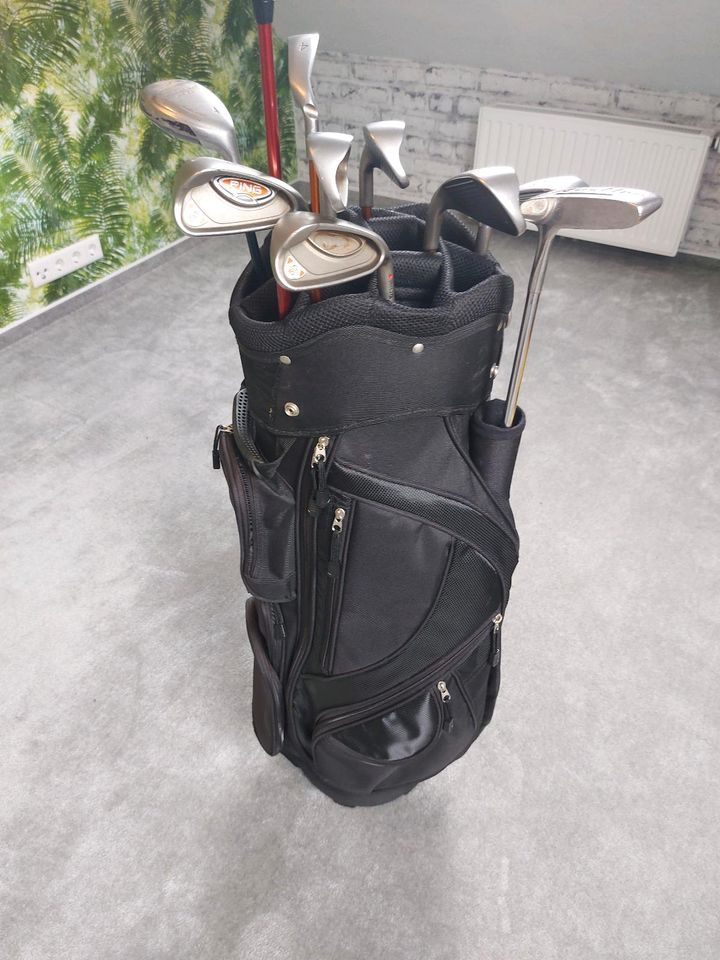 Golfset Ping Eisen Callaway Holz Hybrid Bag in Mehlbek
