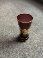 Vase Glas violett mit Gold-Dekor Brandenburg - Schönborn Vorschau