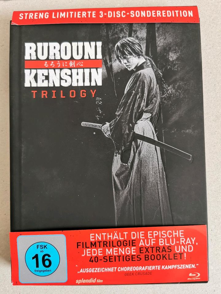 Kenshin Trilogy Bluray limitierte sonderedition. 3 Filme in Bochum