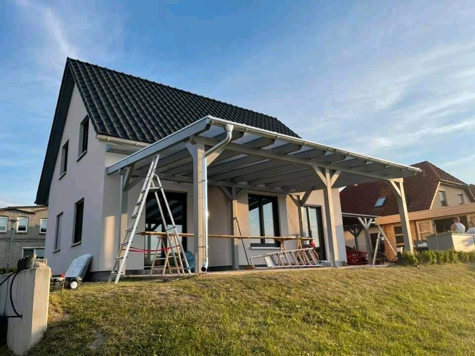 Holz Carport aus Polen / Massivholz/ Pfosten 14x14 in Berlin