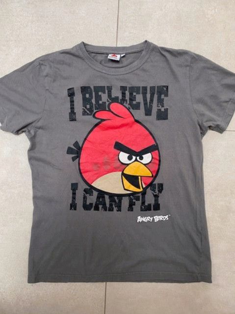 Angry Birds Kinder T - Shirt Gr. 152/158, XS, S je Stück in Schöllnach