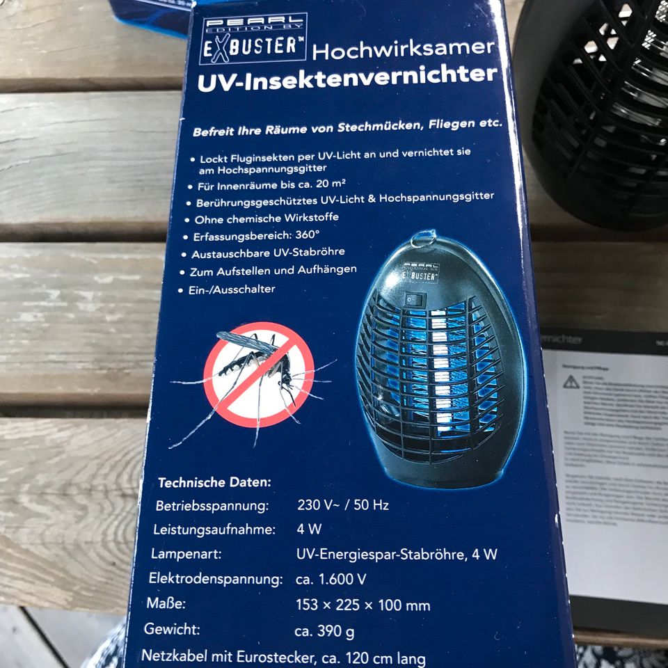 2 ExBuster UV- Insektenvernichter in Niederviehbach