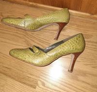Buffalo Leder Pumps Gr. 40 Snake-Oberfläche neuwertig Bayern - Gröbenzell Vorschau