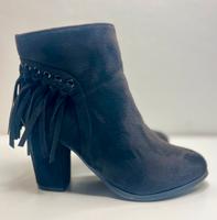 Damen Stiefeletten Kunstwildleder Quasten Reißverschluss Gr.36 Vahr - Gartenstadt Vahr Vorschau
