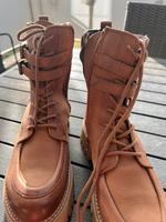 Stiefel Winter Boots Schnürstiefel beige Gr.42 NEU Niedersachsen - Zeven Vorschau