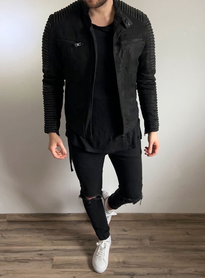 Neu Be Edgy Jacke Lederjacke NINO BLAKE Gr. S M L XL XXL Tigha in Aachen