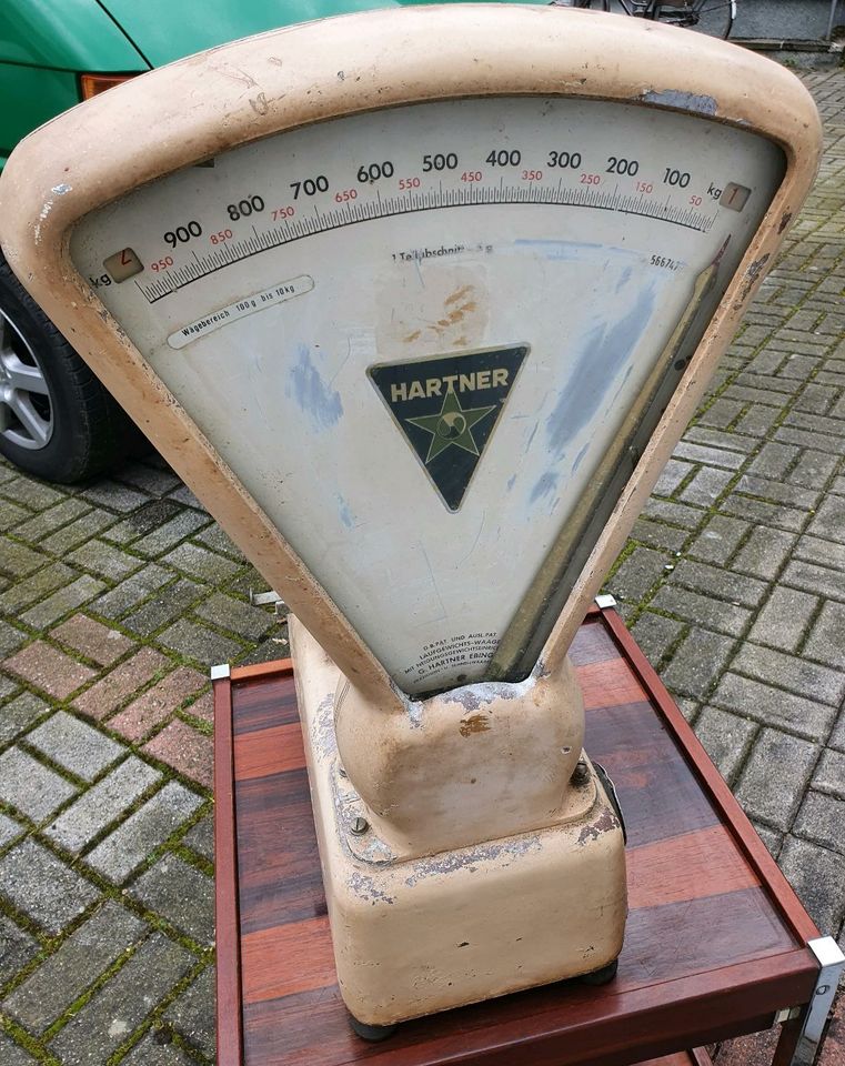 Alte Waage, Marktwaage, Retro, Deko, Sammeln in Moers