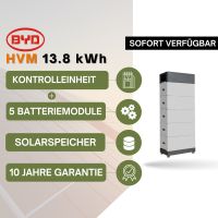 BYD HVM 13,8 kWh Batteriespeicher - 5xBatteriemodul 2,76kWh/1xKontrolleinheit Nordrhein-Westfalen - Paderborn Vorschau