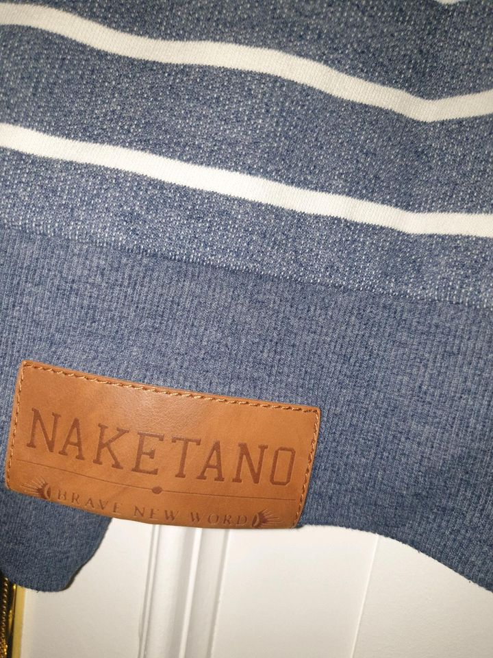 Naketano  Sweatshirt  blau weiss grösse xl.super zustand in Wedemark