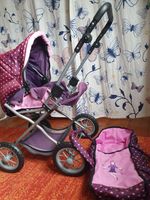 Puppenwagen mit Wickeltsche und herausnehmbarer Babytragetasche Pankow - Blankenburg Vorschau