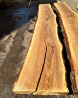Eichenbohlen Eichenstamm Tischplatten Holzplatten Massivholz XXL Bayern - Affing Vorschau