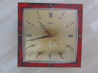 Wanduhr Uhr von Atlanta emailliert - Retro Vintage Hessen - Baunatal Vorschau