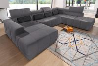 Wohnlandschaft Brandon, Chenille-Optik Sofa Couch Köln - Porz Vorschau