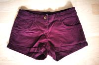 ✿ wie NEU H&M Shorts Jeans XS 34 bordeaux TOP Sommer Bayern - Vierkirchen Vorschau