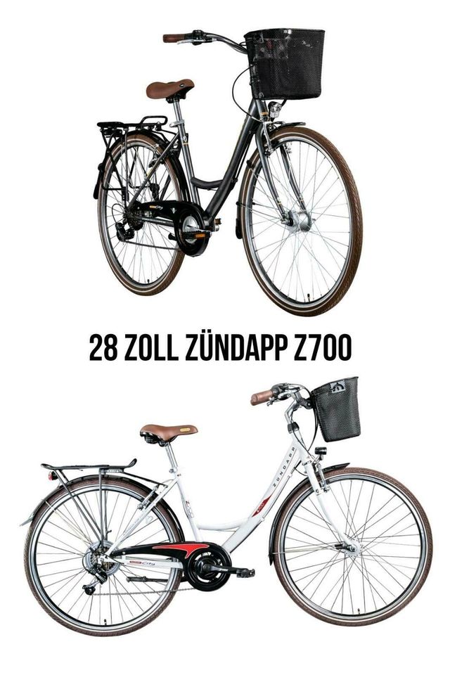 28 Zoll Zündapp Z700 Damen Citybike in Crailsheim