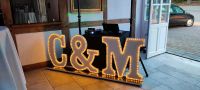 Leuchtende Buchstaben LED C &M Hochzeit Nordrhein-Westfalen - Herford Vorschau