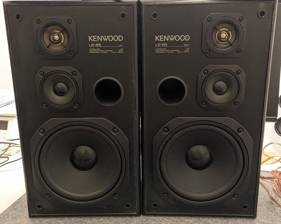 Kenwood LS-65 - 2x Lautsprecherboxen 80W (gebraucht) in Berlin