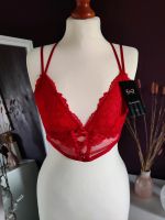 Hunkemöller Bralette Simone - Gr. S - Spitze - Rot - Neu Bayern - Fürstenfeldbruck Vorschau