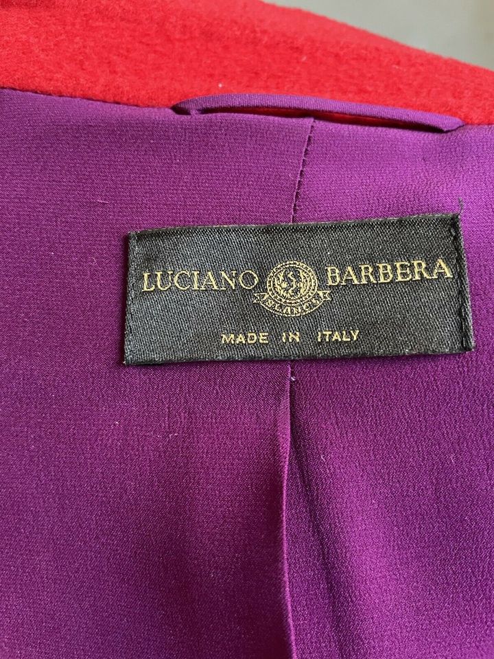 Luciano Barbera Cashmere Mantel Größe ital 44 dt 38 wie neu in Bad Oeynhausen