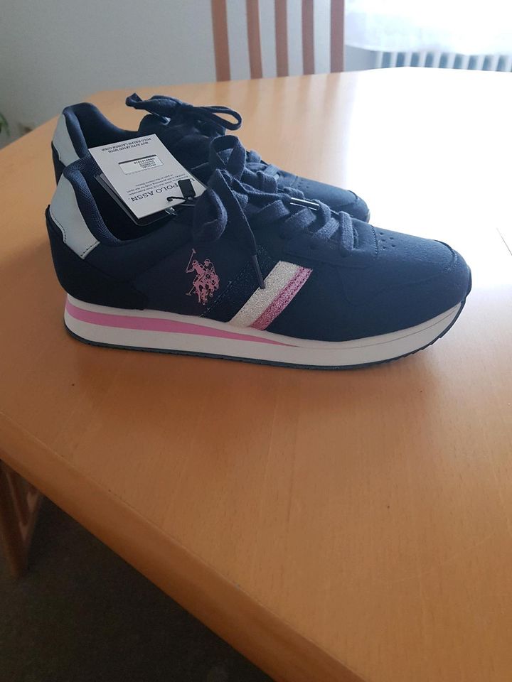 U.s.Polo Assn. Sneaker blau/rosa 40 neu! in Lachendorf