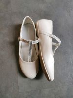 Festliche Schicke Schuhe Ballerinas Gr. 33 Glitzer Weiss Bayern - Küps Vorschau