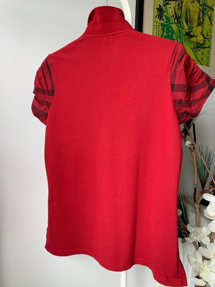 Burberry BRIT - Poloshirt in Rot, klassischem Burberry Sty in Potsdam