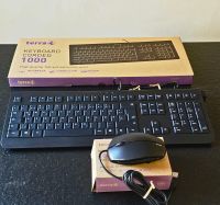 TERRA Tastatur 1000 Corded DEUTSCH USB Black + MAUS NEU Niedersachsen - Delmenhorst Vorschau