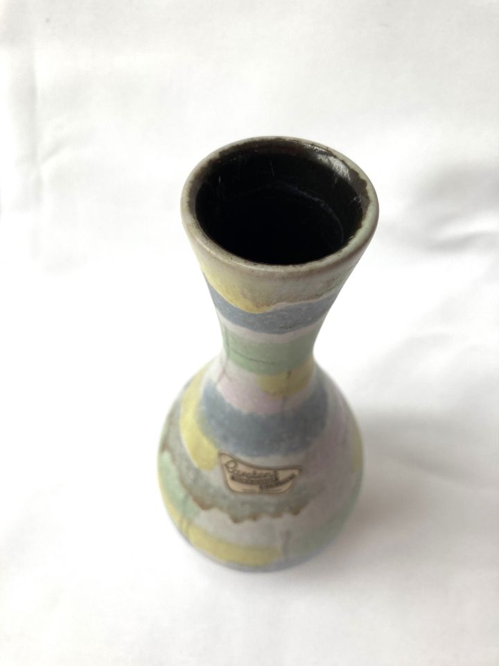 Vintage Vase Carstens Tönnieshof 494, 1957, Dekor Rimini, 20 cm in Köln