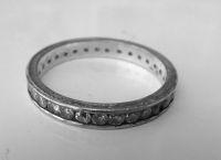 Ring Größe 18,5/58 mm, 925er Sterling-Silber mit 31 kl. Zirkonia Schleswig-Holstein - Lübeck Vorschau