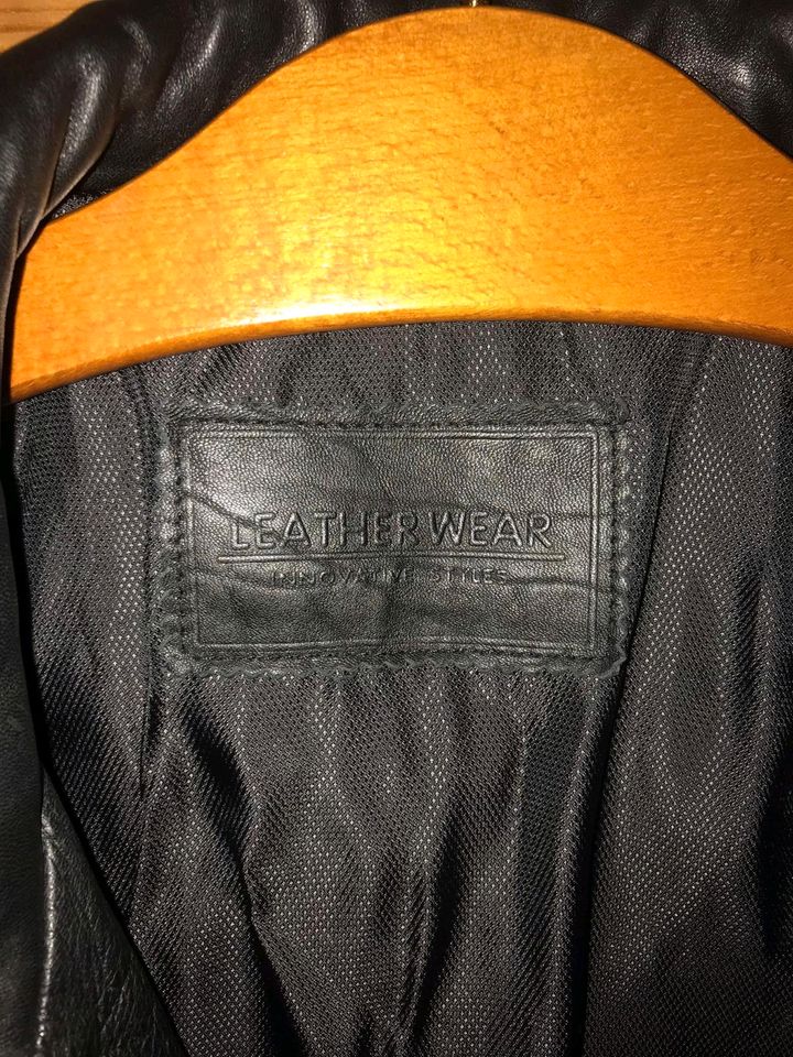 Vintage Lederjacke XXL Schwarz in Dresden