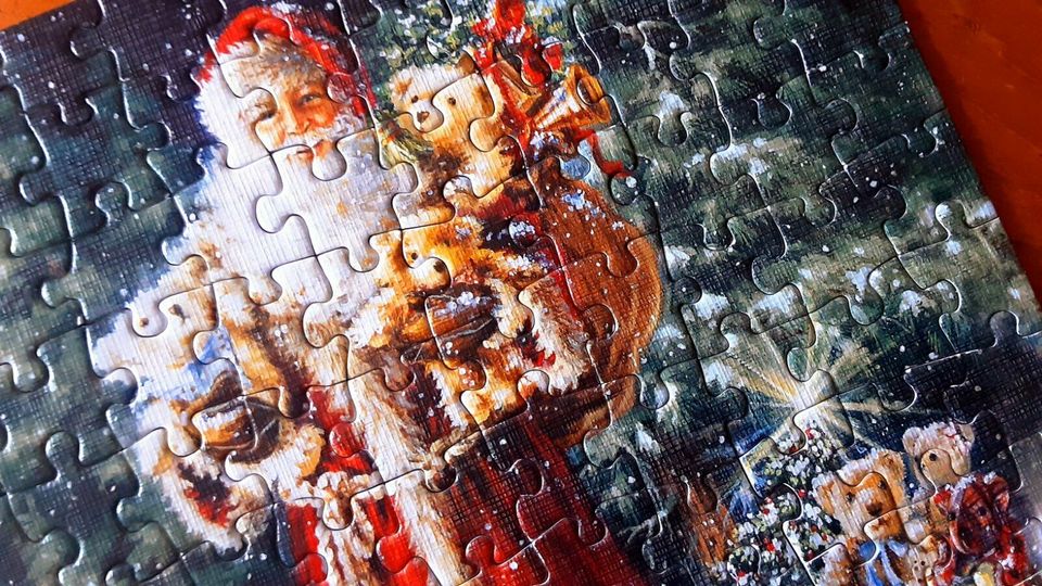 Neu! PUZZLE • 90 Teile • Santa Claus Nostalgie WEIHNACHTEN in Frankfurt am Main