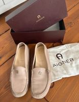 Aigner slipper mokassins Leder 39 1/2 beige Pankow - Prenzlauer Berg Vorschau