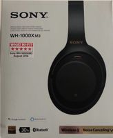 Sony Noise canceling wireless Kopfhörer WH-1000X M3 schwarz Eimsbüttel - Hamburg Stellingen Vorschau